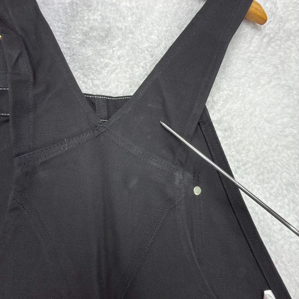 Carhartt Double Knees Duck Bibs Overalls Mens 40x32 R01 BLK Black NWT NOS READ‎